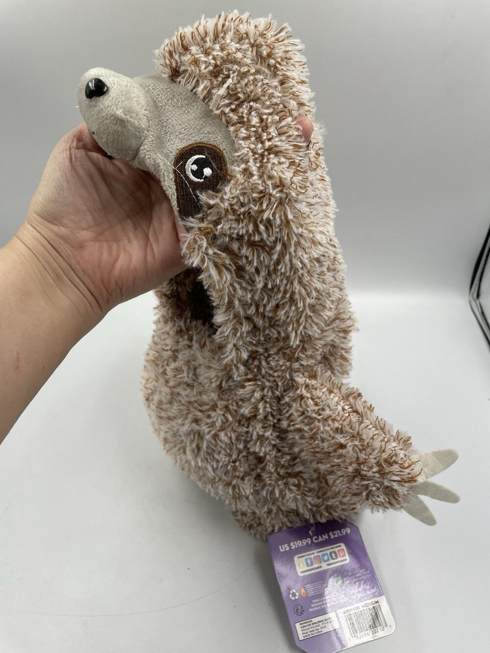 Rubie’s Pet Shop Sloth Pet Costume Size Medium NEW W/ Tags